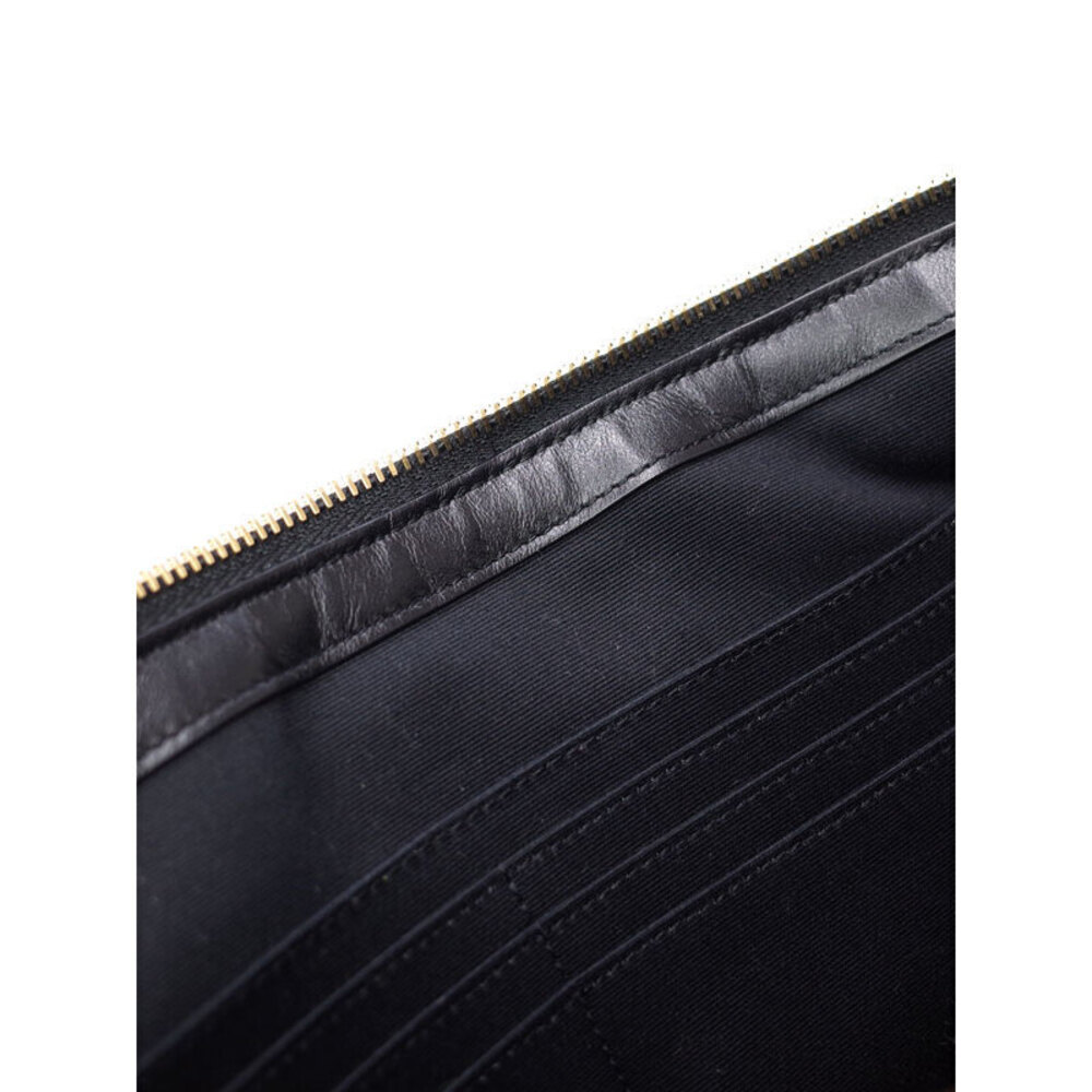 SAINT LAURENT PARIS Monogram Document Holder Clutch Bag - Picture 8 of 9